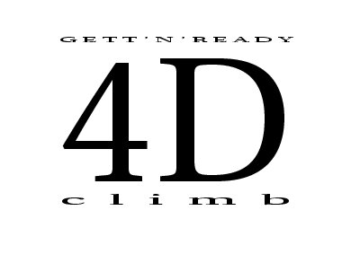 Gett'n'ready 4D climb.